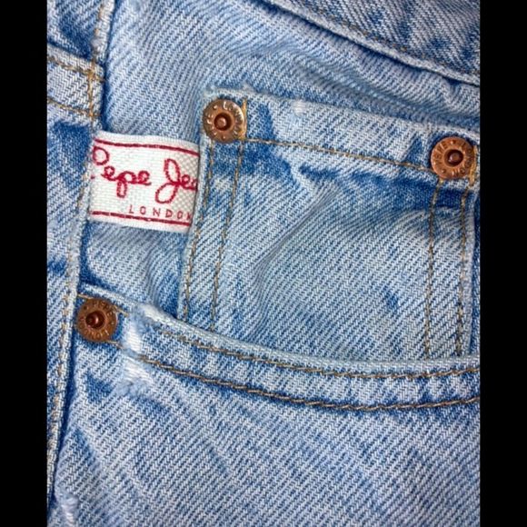 Pepe Jeans Jeans Vintage 8s Pepe Jeans Light Wash High Waisted Mom Jeans Sz 24 Poshmark